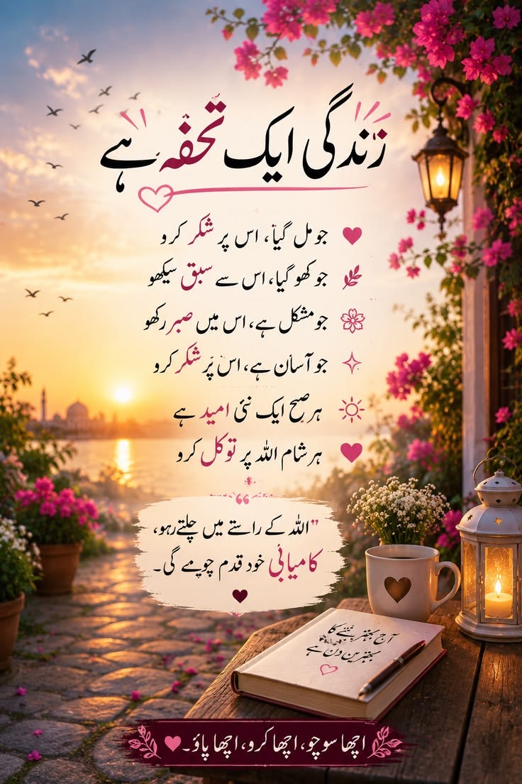 بیشک زندگی ایک تحفہ ھے ❤️