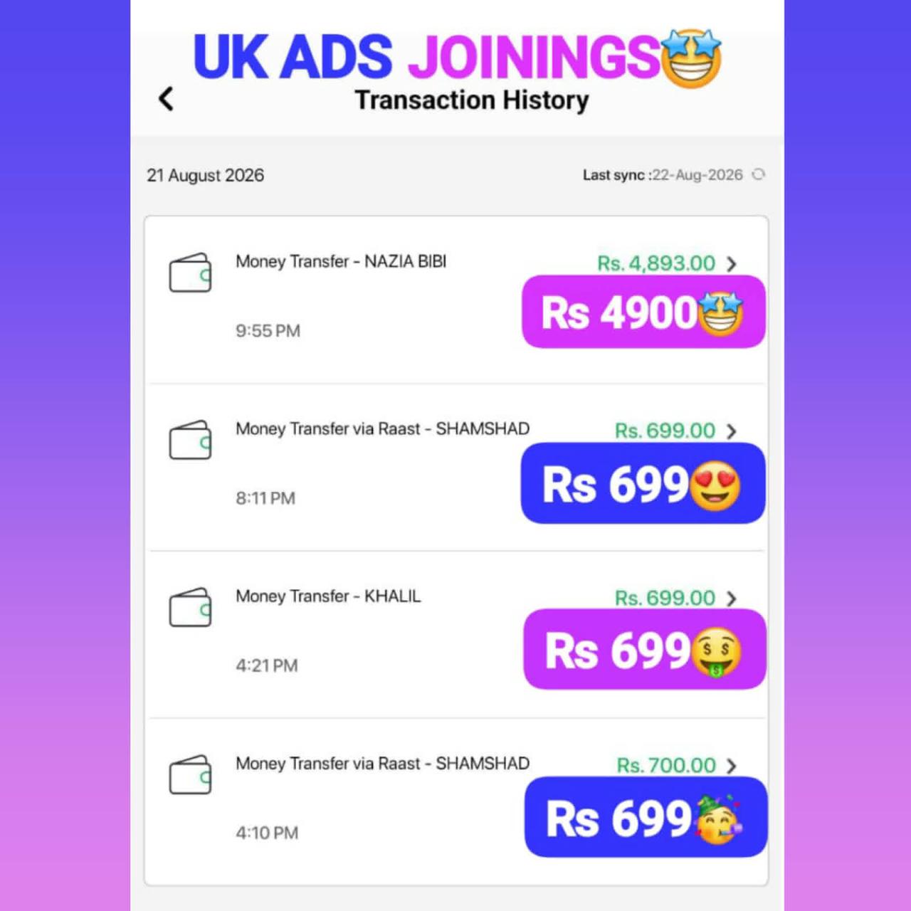 *جو آج کرے گا، وہی کل راج کرے گا. اس وقت UK🇬🇧 ADS کی بڑھتی ہوئی مقبولیت، لوگوں کا بڑھتا ہوا اعتماد اور مسلسل بڑھتی ہوئی…