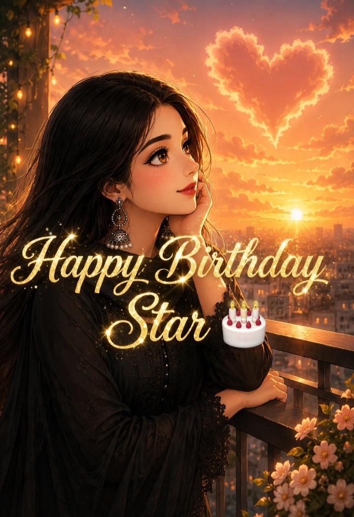 Happy Birthday @star  ⭐🎂🫂🎁💞💐🎉🎊🪄🎈
​Aaj ka din mere liye bhi utna hi khaas hai jitna tumhare liye💞 kyunki aaj ke hi din…