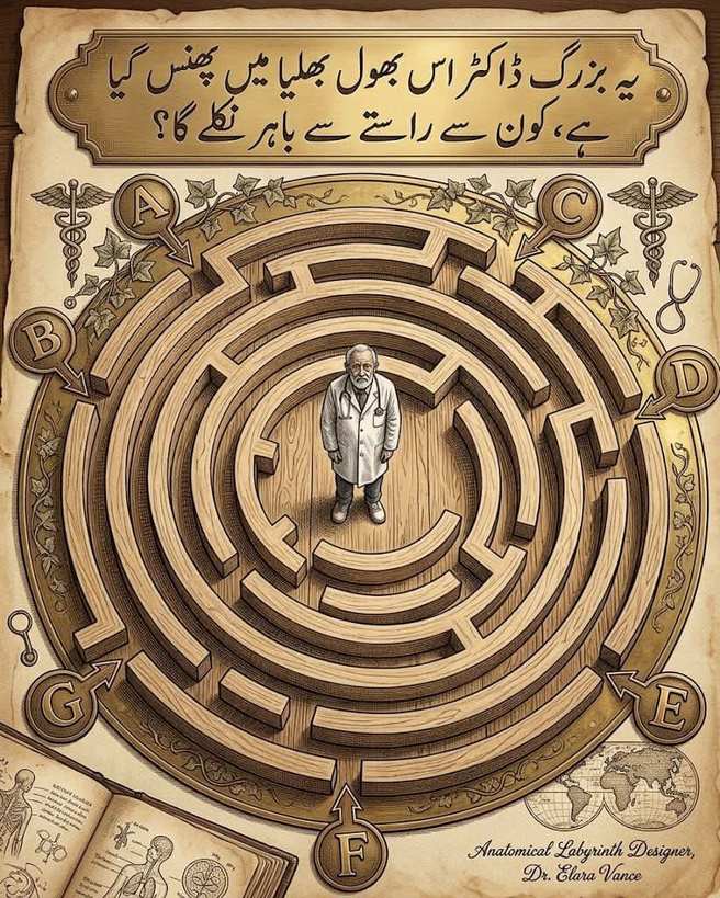 🧠 ذہین افراد کے لیے ایک اور دلچسپ چیلنج!
کیا آپ کی نظریں اور دماغ اتنے تیز ہیں کہ اس الجھن کو حل کر سکیں؟
تصویر میں…